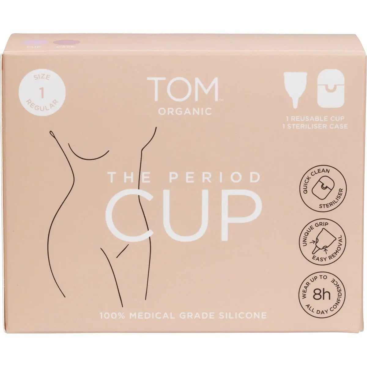TOM ORGANIC The Period Cup Size 1 - Regular 1 TOM ORGANIC
