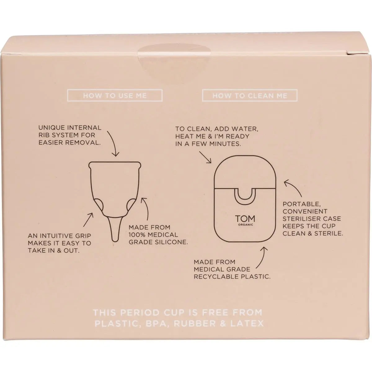 TOM ORGANIC The Period Cup Size 1 - Regular 1 TOM ORGANIC