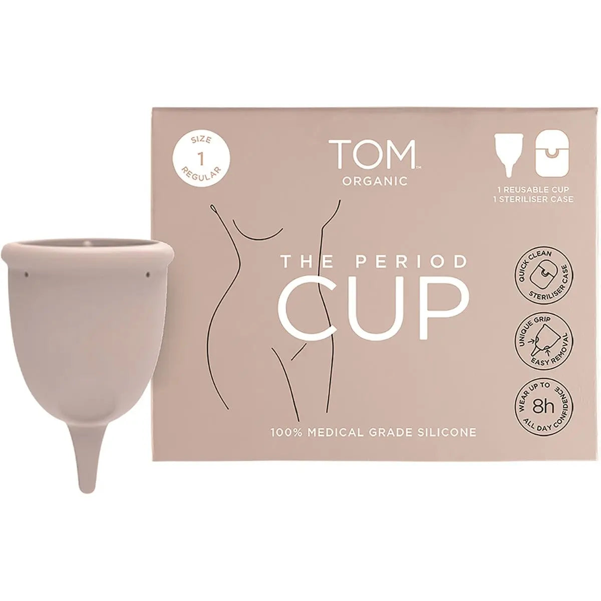 TOM ORGANIC The Period Cup Size 1 - Regular 1 TOM ORGANIC