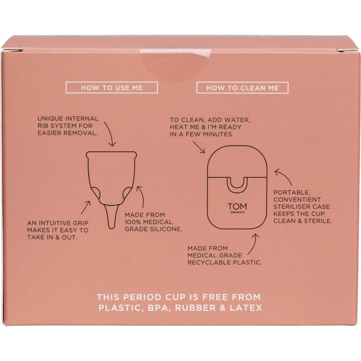 TOM ORGANIC The Period Cup Size 2 - Super 1 TOM ORGANIC
