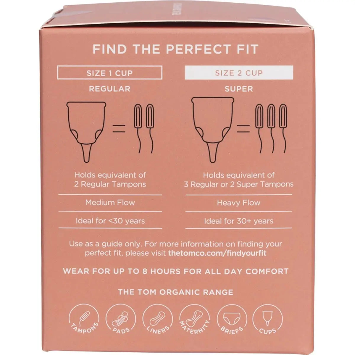 TOM ORGANIC The Period Cup Size 2 - Super 1 TOM ORGANIC