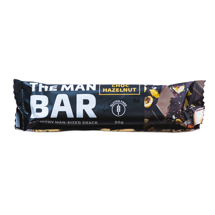 THE MAN BAR CHOC HAZELNUT 50G 10PK - Cutprice Online