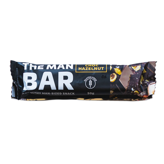 THE MAN BAR CHOC HAZELNUT 50G 10PK - Cutprice Online