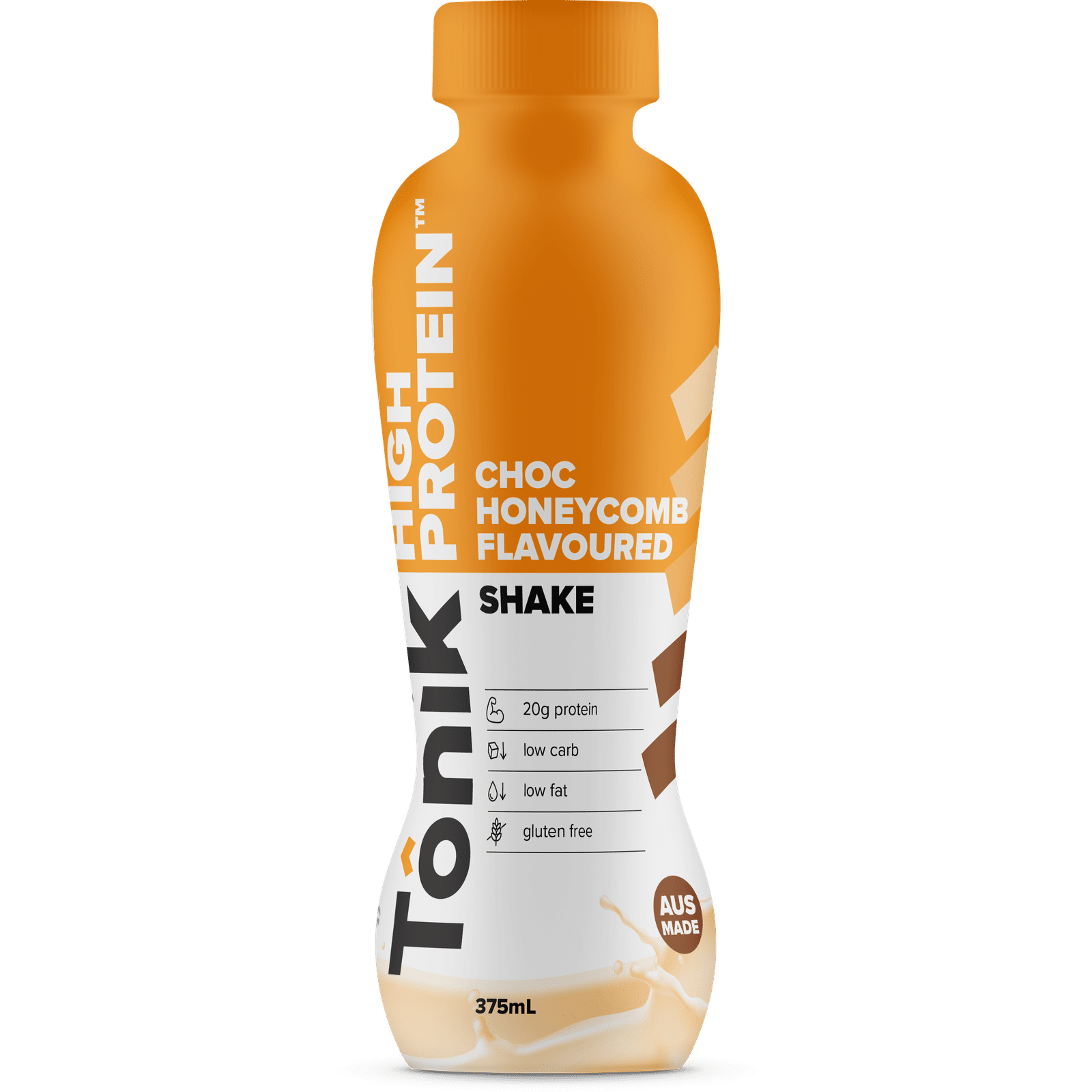 Tonik Pro Protein Drink Choc Honeycomb 375ml (Pack of 6) - Cutprice Online