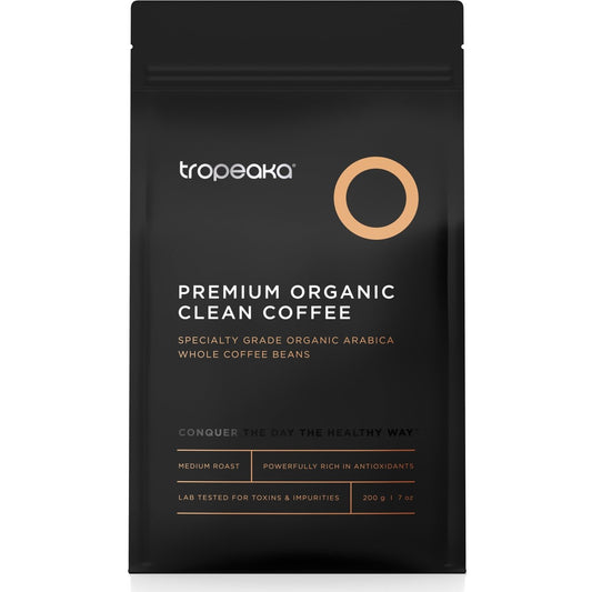 Tropeaka Premium Org Clean Coffee-Whole 200g - Cutprice Online