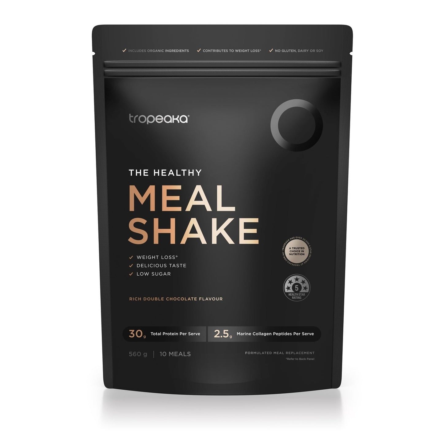 Tropeaka Meal Shake Rich Double Choc 560g - Cutprice Online