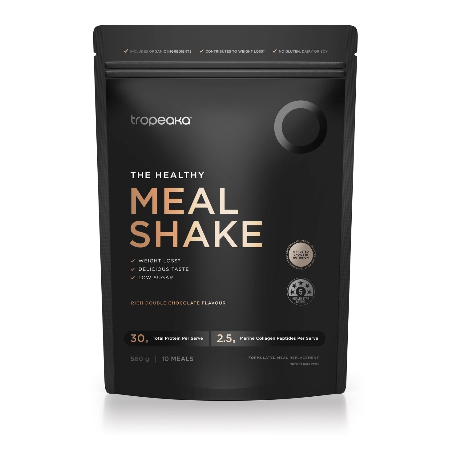 Tropeaka Meal Shake Rich Double Choc 560g - Cutprice Online