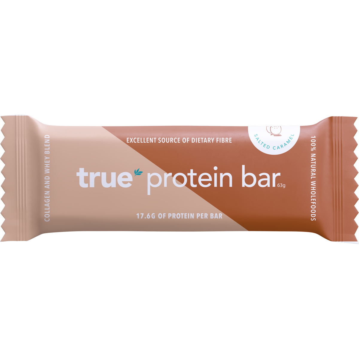 True Protein Salted Caramel Protein Bar 63g x 12 Pack