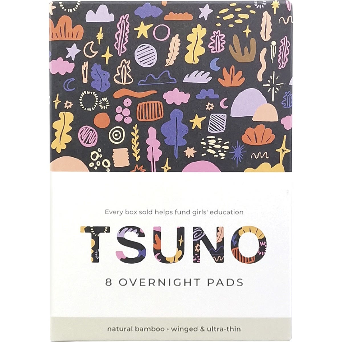 TSUNO Natural Bamboo Pads Overnight (Winged & Ultra-Thin) 8 - Cutprice Online