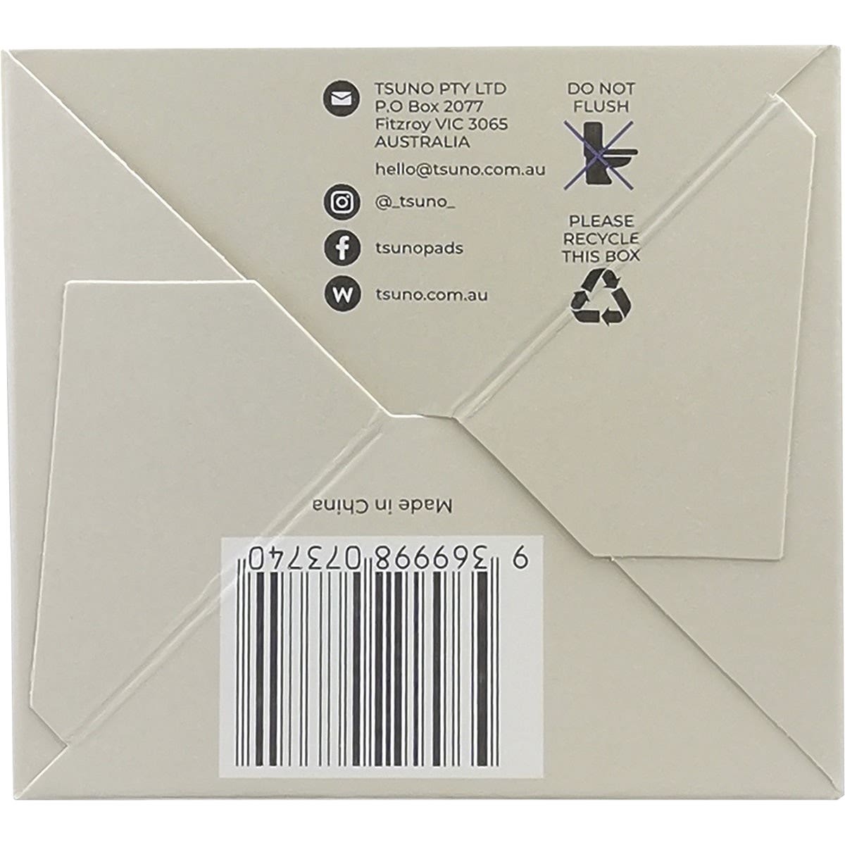 TSUNO Natural Bamboo Pads Super (Winged & Ultra-Thin) 10 - Cutprice Online