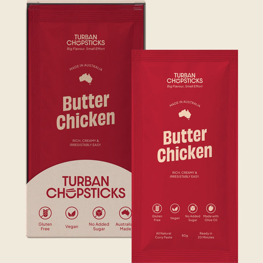 Turban Chopsticks Curry Paste Butter Chicken 12x80g