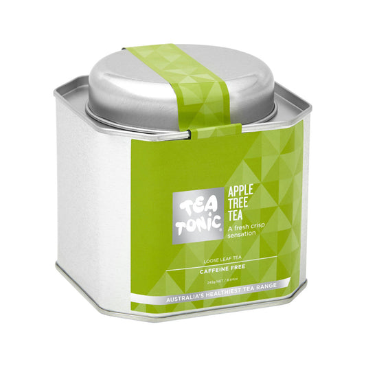 Tea Tonic Apple Tree Tea Caddy Tin 245g - Cutprice Online