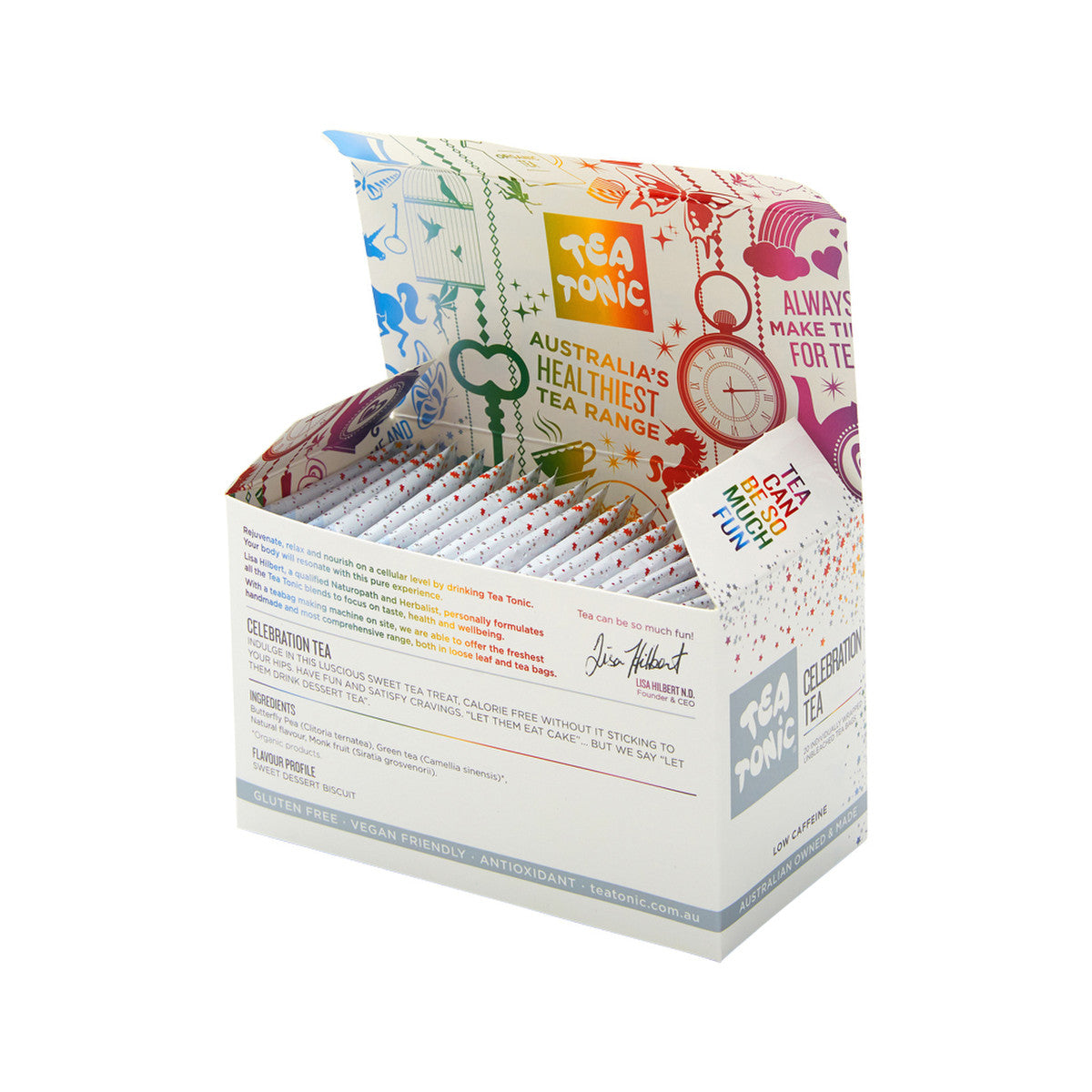 Tea Tonic Celebration Tea x 20 Tea Bags - Cutprice Online