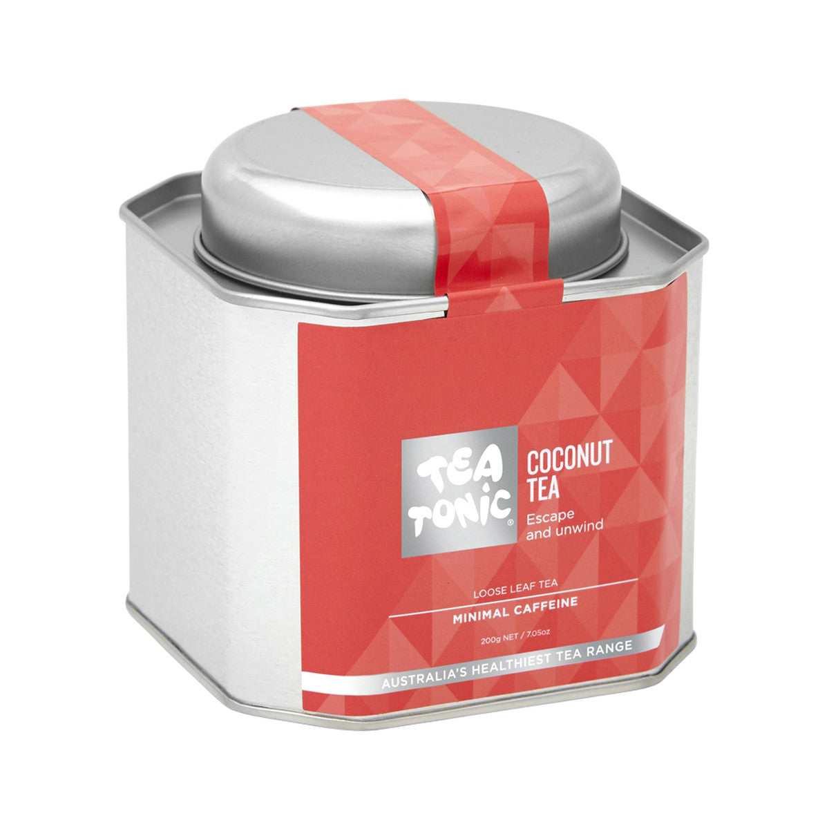 Tea Tonic Coconut Tea Caddy Tin 200g - Cutprice Online