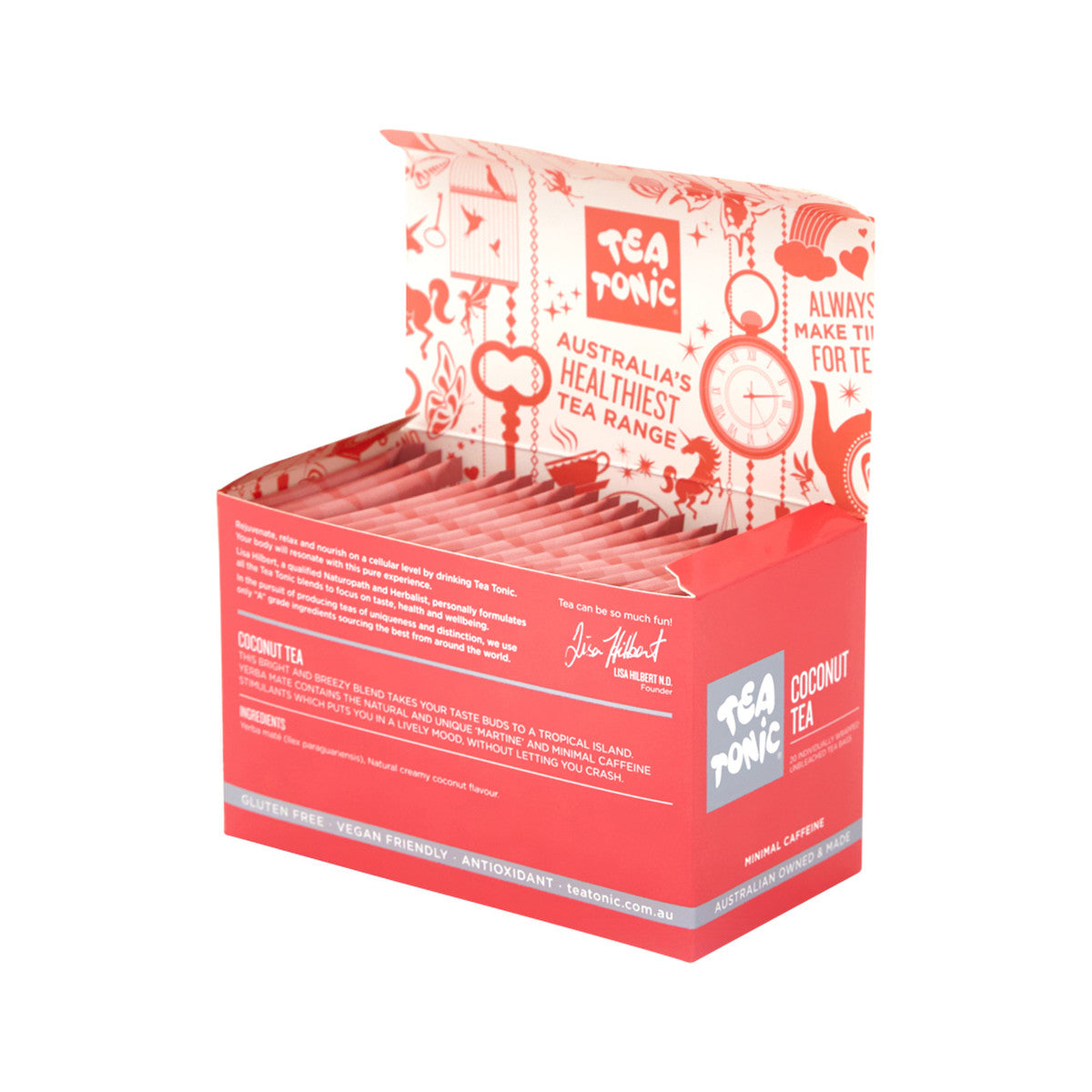 Tea Tonic Coconut Tea x 20 Tea Bags - Cutprice Online