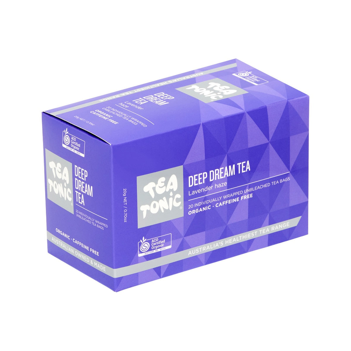 Tea Tonic Deep Dream Tea x 20 Tea Bags - Cutprice Online
