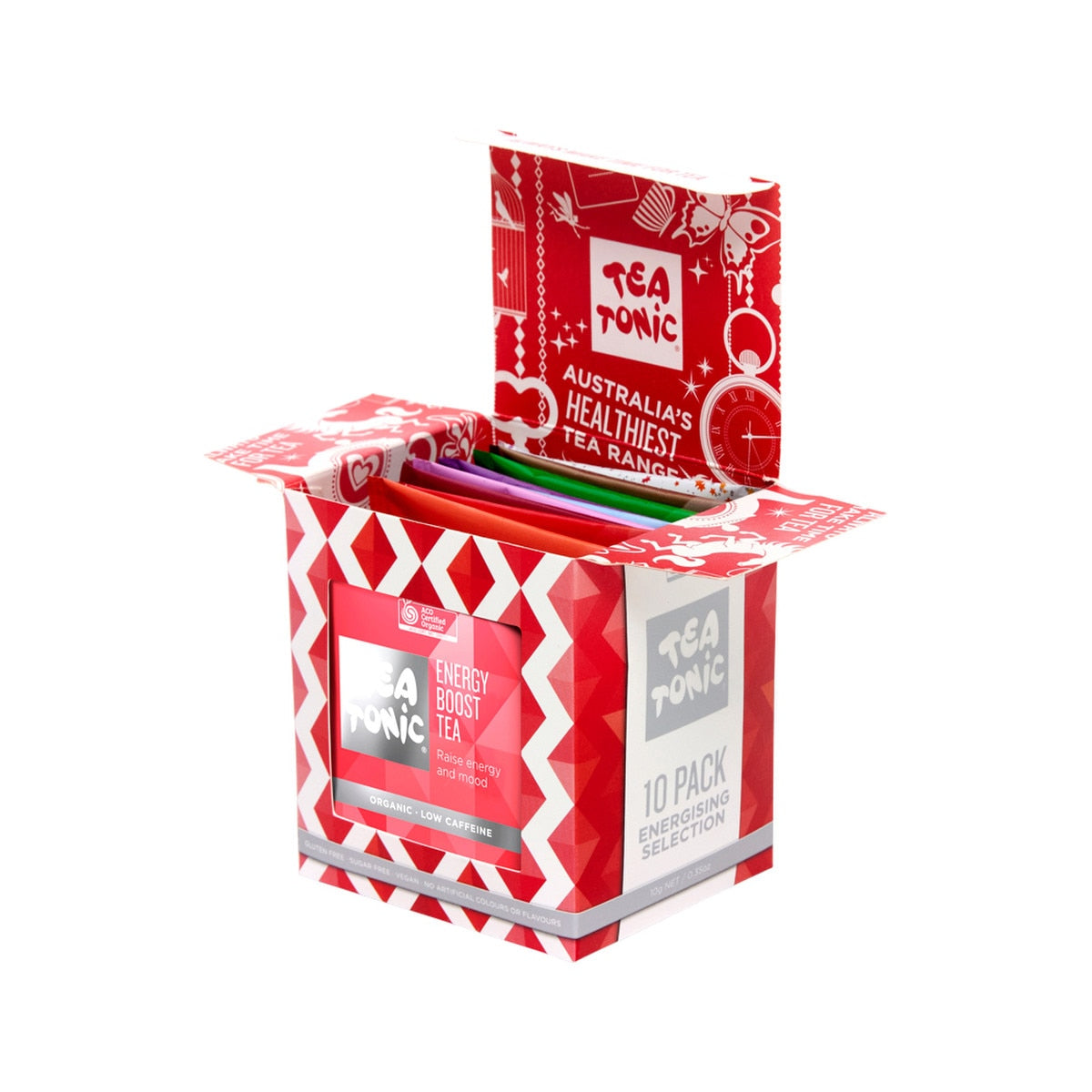 Tea Tonic Energising Selection x 10 Tea Bags - Cutprice Online