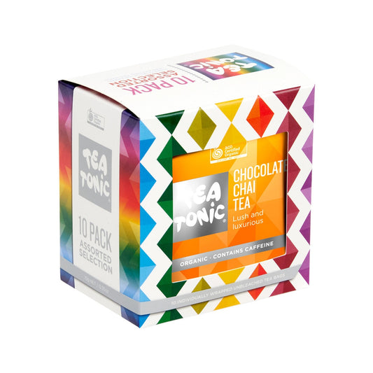 Tea Tonic Favourites (Colourful) x 10 Tea Bags - Cutprice Online
