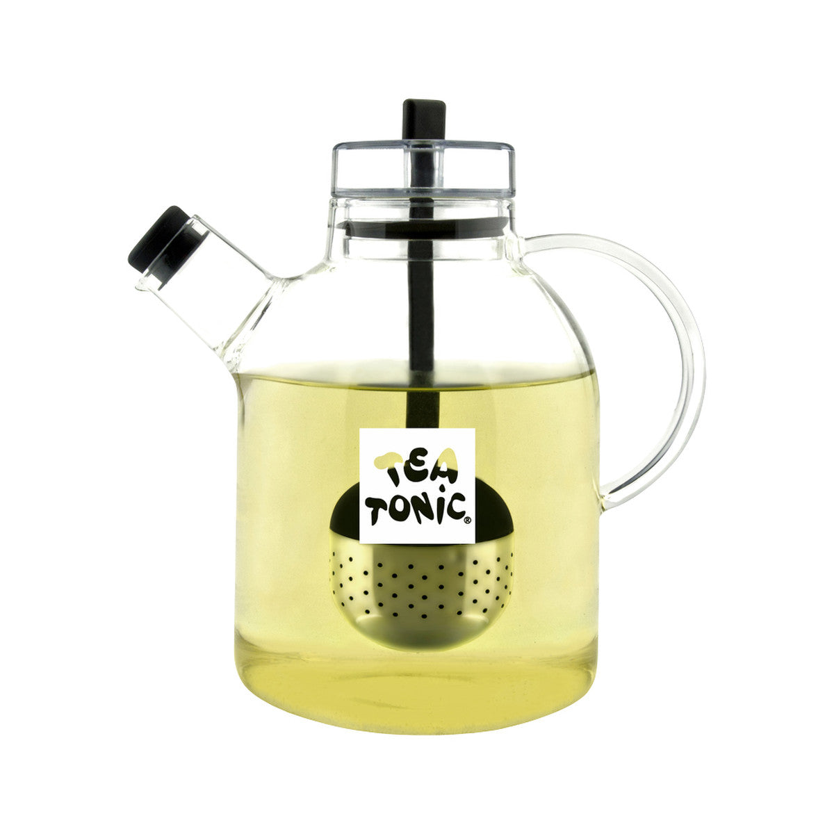 Tea Tonic Glass Tea Pot Large (6 cups) 1.5L - Cutprice Online