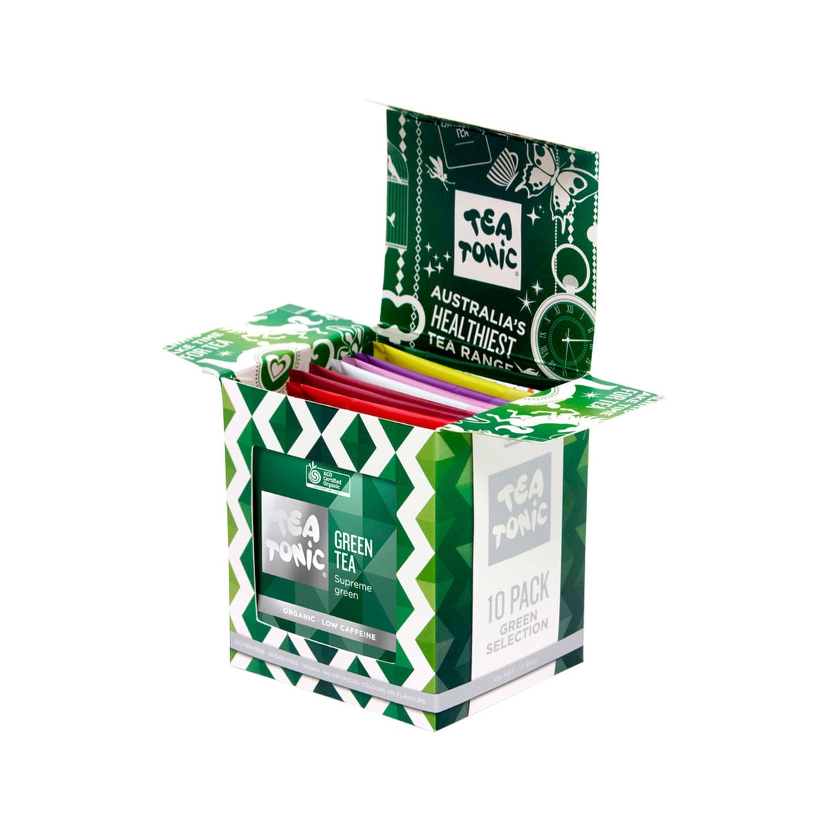Tea Tonic Green Selection x 10 Tea Bags - Cutprice Online
