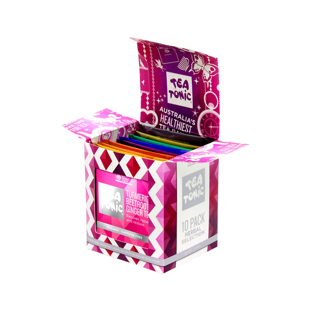 Tea Tonic Herbal Selection x 10 Tea Bags - Cutprice Online