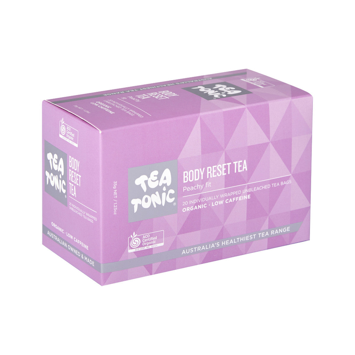 Tea Tonic Organic Body Reset Tea x 20 Tea Bags - Cutprice Online