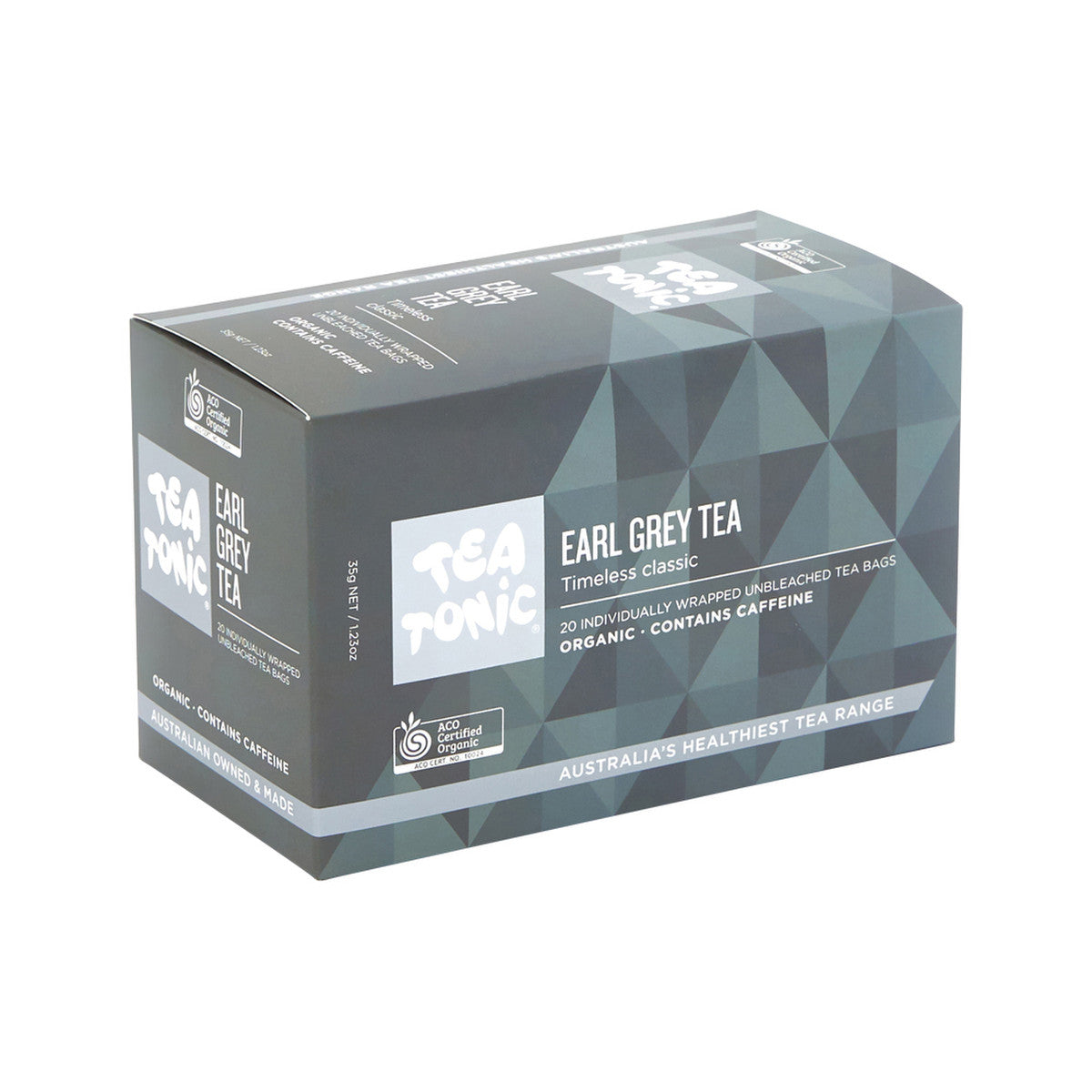 Tea Tonic Organic Earl Grey Tea x 20 Tea Bags - Cutprice Online