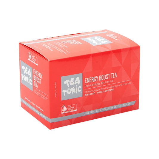 Tea Tonic Organic Energy Boost Tea x 20 Tea Bags - Cutprice Online