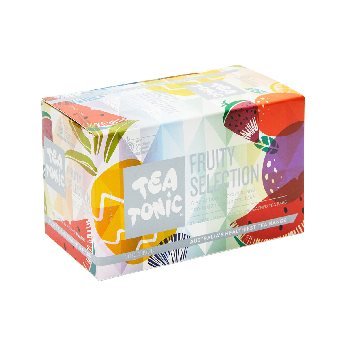 Tea Tonic Organic Fruity Selection x 33 Tea Bags - Cutprice Online