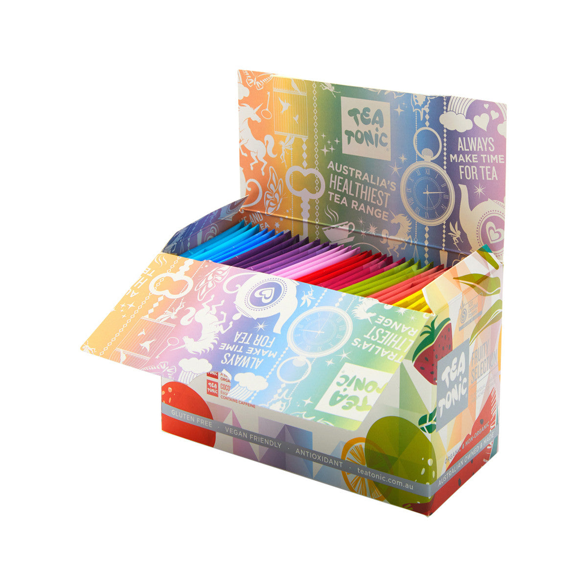 Tea Tonic Organic Fruity Selection x 33 Tea Bags - Cutprice Online
