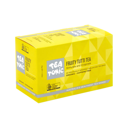 Tea Tonic Organic Fruity Tutti Tea x 20 Tea Bags - Cutprice Online