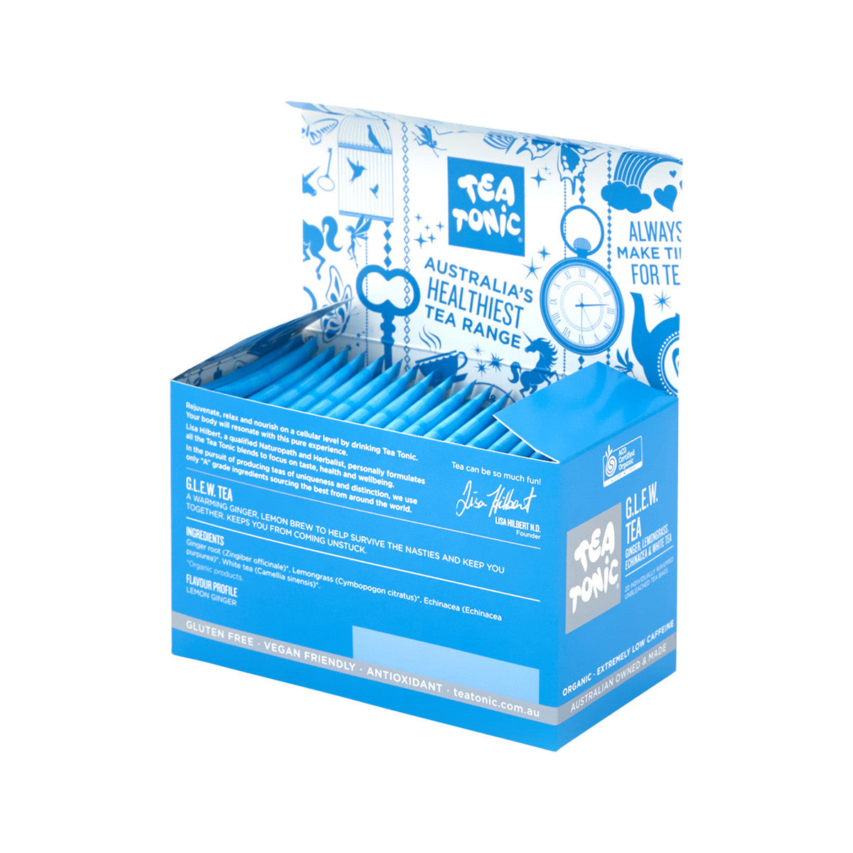 Tea Tonic Organic G.L.E.W. Tea x 20 Tea Bags - Cutprice Online