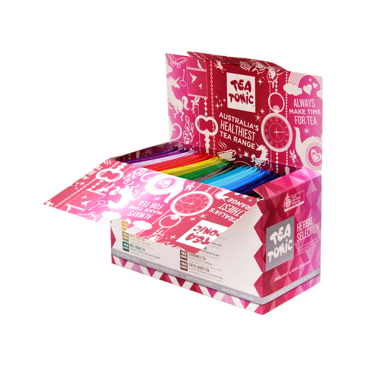 Tea Tonic Organic Herbal Selection x 30 Tea Bags - Cutprice Online