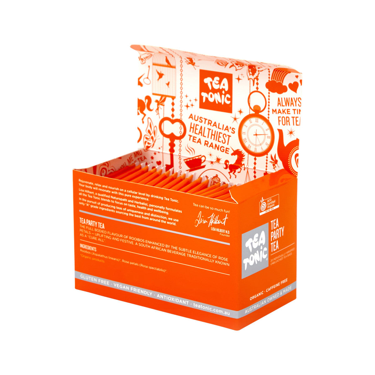 Tea Tonic Organic Tea Party Tea x 20 Tea Bags - Cutprice Online