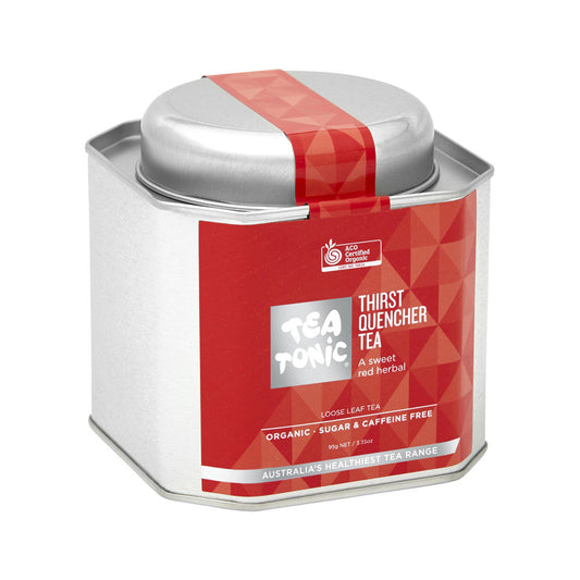 Tea Tonic Organic Thirst Quencher Tea Caddy Tin 95g - Cutprice Online