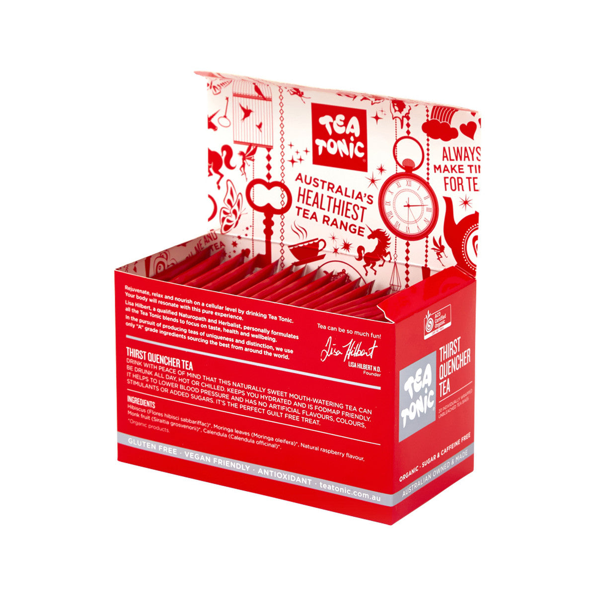 Tea Tonic Organic Thirst Quencher Tea x 20 Tea Bags - Cutprice Online