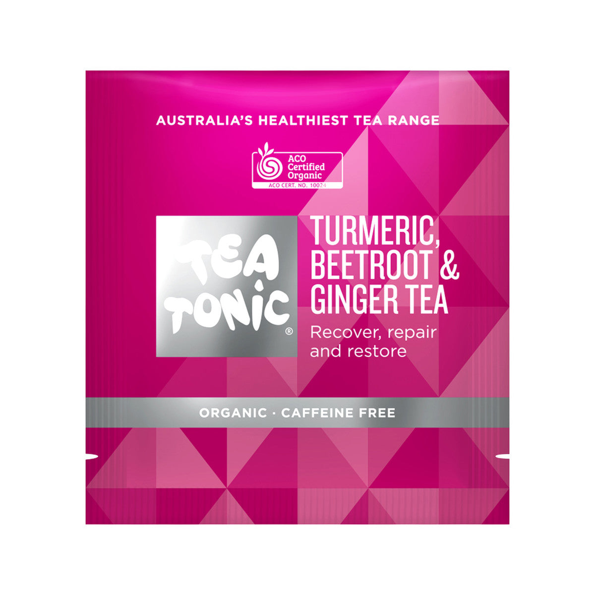 Tea Tonic Organic Turmeric Beetroot & Ginger Tea x 20 Tea Bags - Cutprice Online