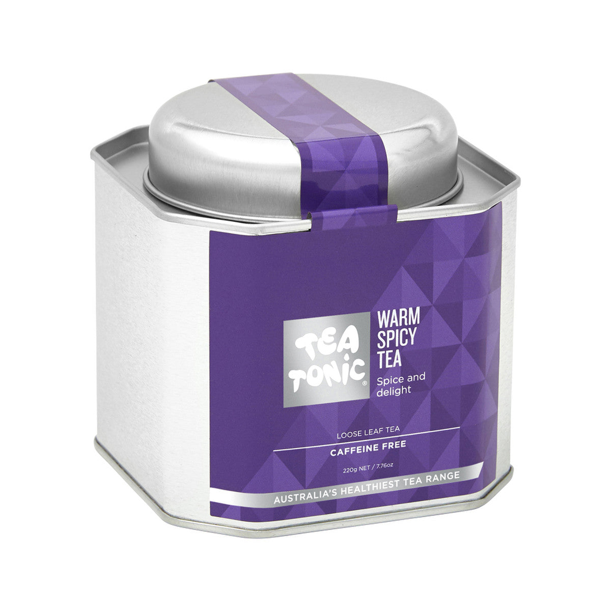 Tea Tonic Warm Spicy Tea Caddy Tin 220g - Cutprice Online