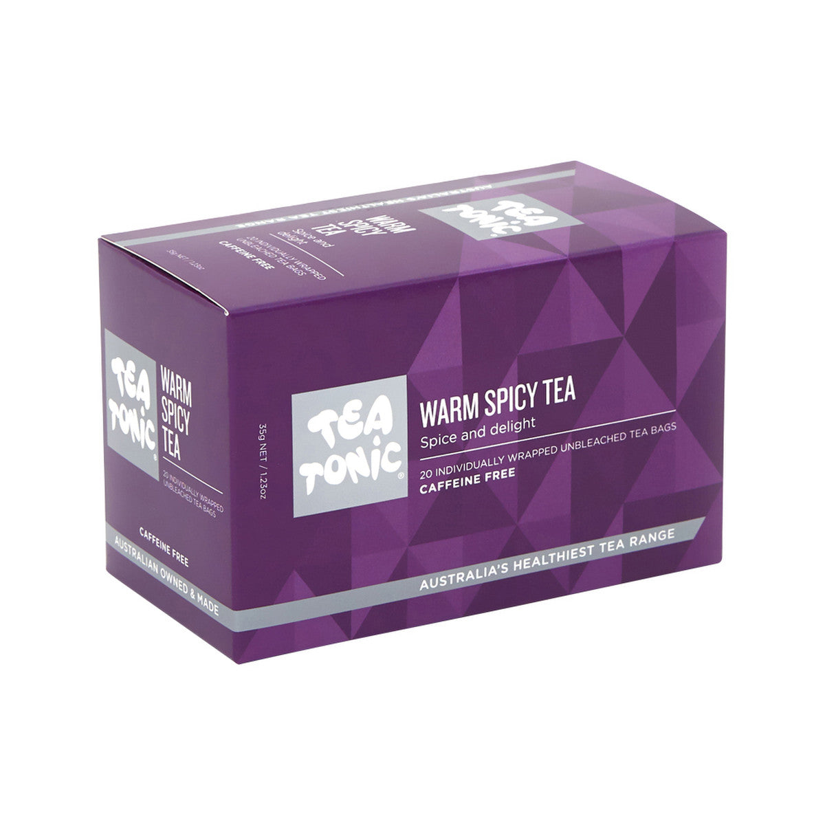 Tea Tonic Warm Spicy Tea x 20 Tea Bags - Cutprice Online