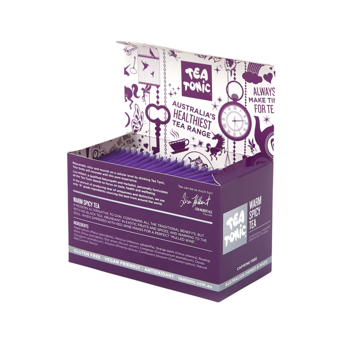 Tea Tonic Warm Spicy Tea x 20 Tea Bags - Cutprice Online