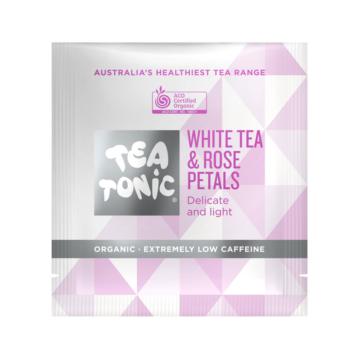 Tea Tonic Organic White Tea & Rose Petals Tea x 20 Tea Bags - Cutprice Online