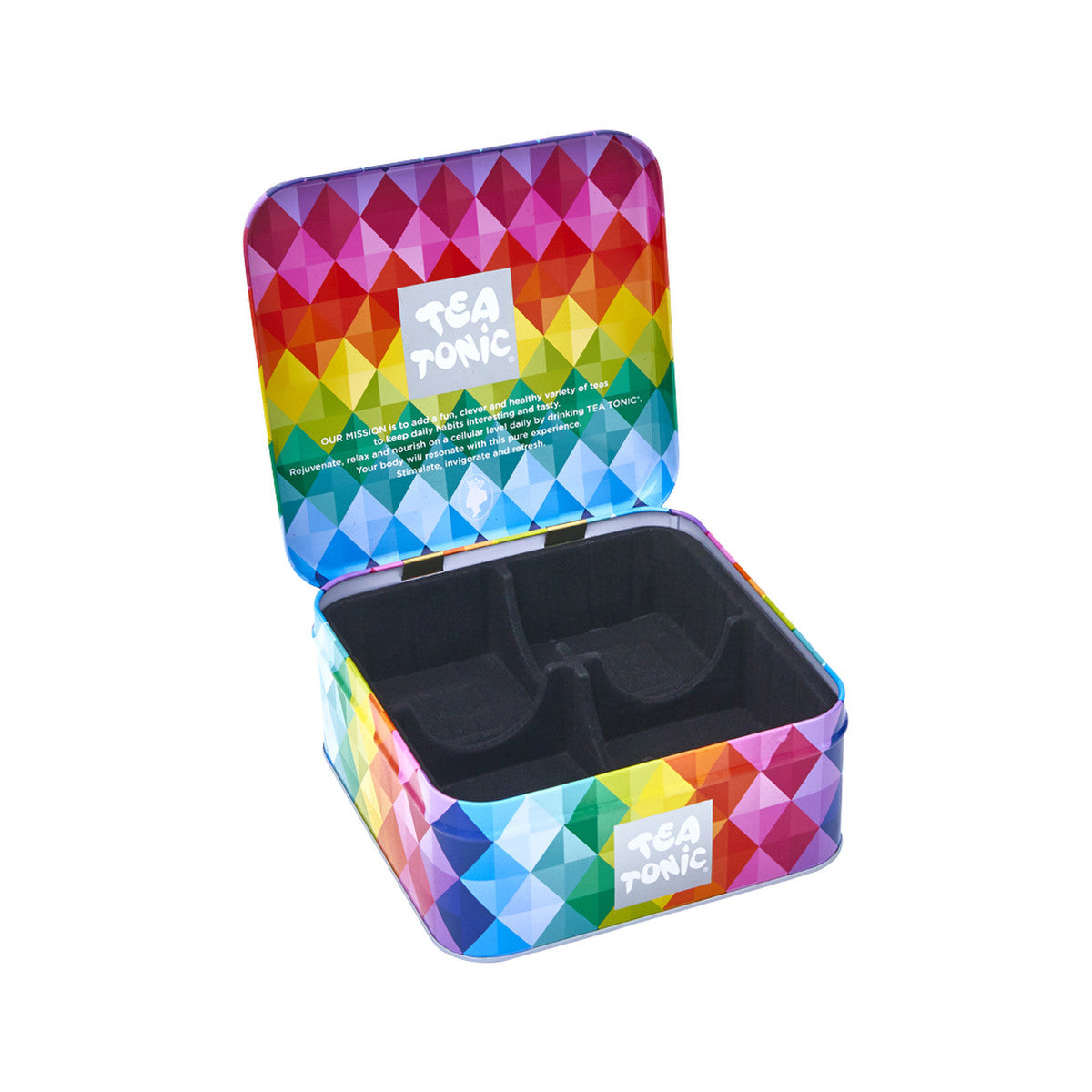 Tea Tonic Gourmet Tin Tea Chest Mini x 32 Tea Bags - Cutprice Online