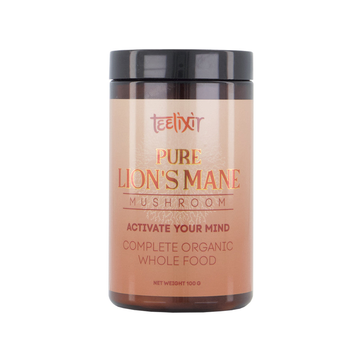 Teelixir Organic Pure Lion's Mane Mushroom 100g - Cutprice Online