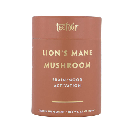 Teelixir Organic Lion's Mane Mushroom (Brain/Mood Activation) 100g - Cutprice Online