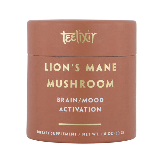Teelixir Organic Lion's Mane Mushroom (Brain/Mood Activation) 50g - Cutprice Online