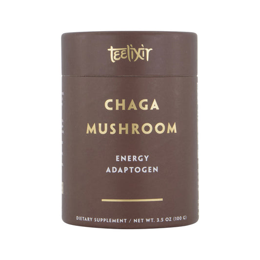 Teelixir Organic Chaga Mushroom (Energy Adaptogen) 100g - Cutprice Online
