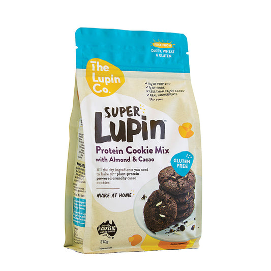 The Lupin Co. Super Lupin Protein Cookie Mix with Almond & Cacao 370g - Cutprice Online