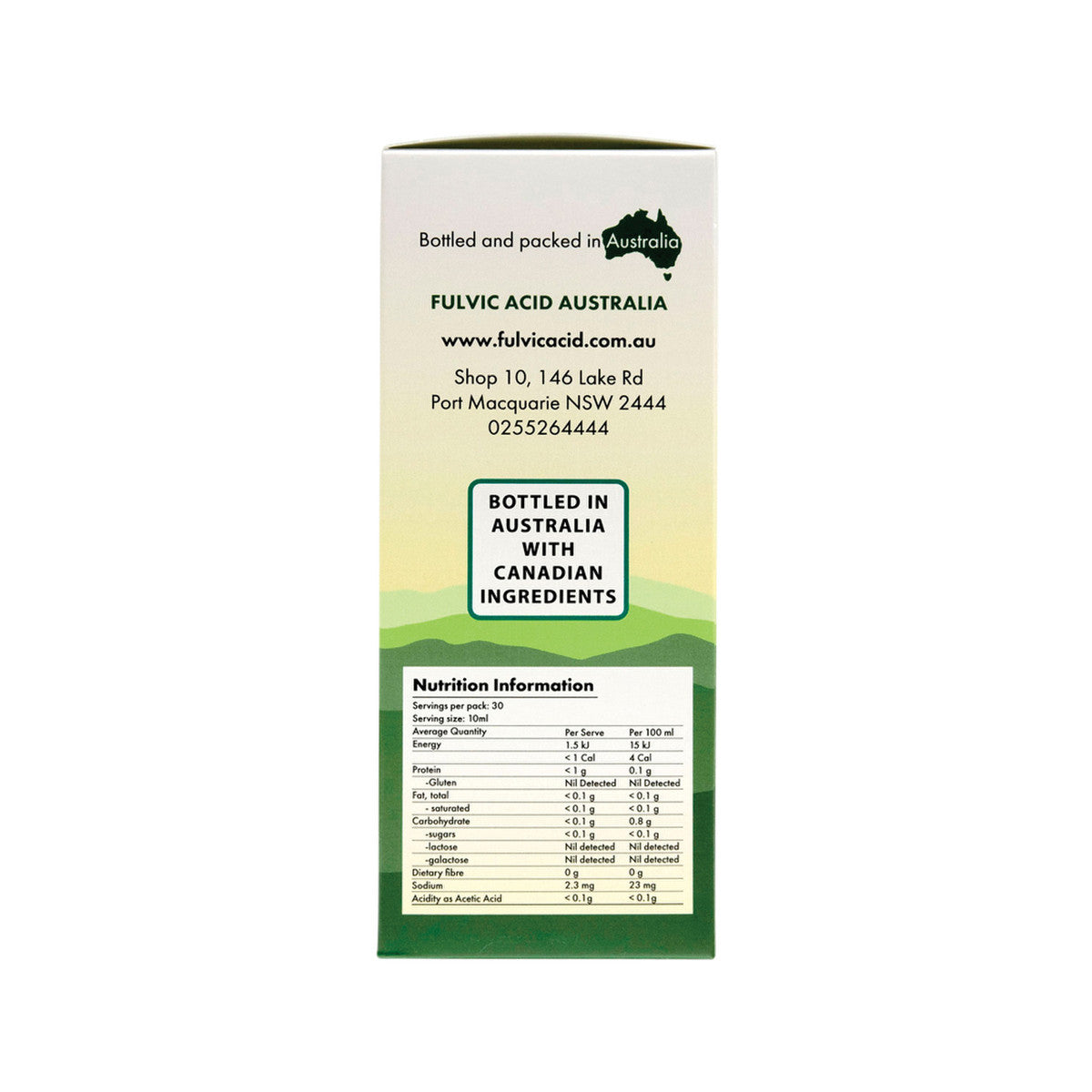 The Natural Edge Fulvic (Multi Minerals Trace Elements) 300ml - Cutprice Online