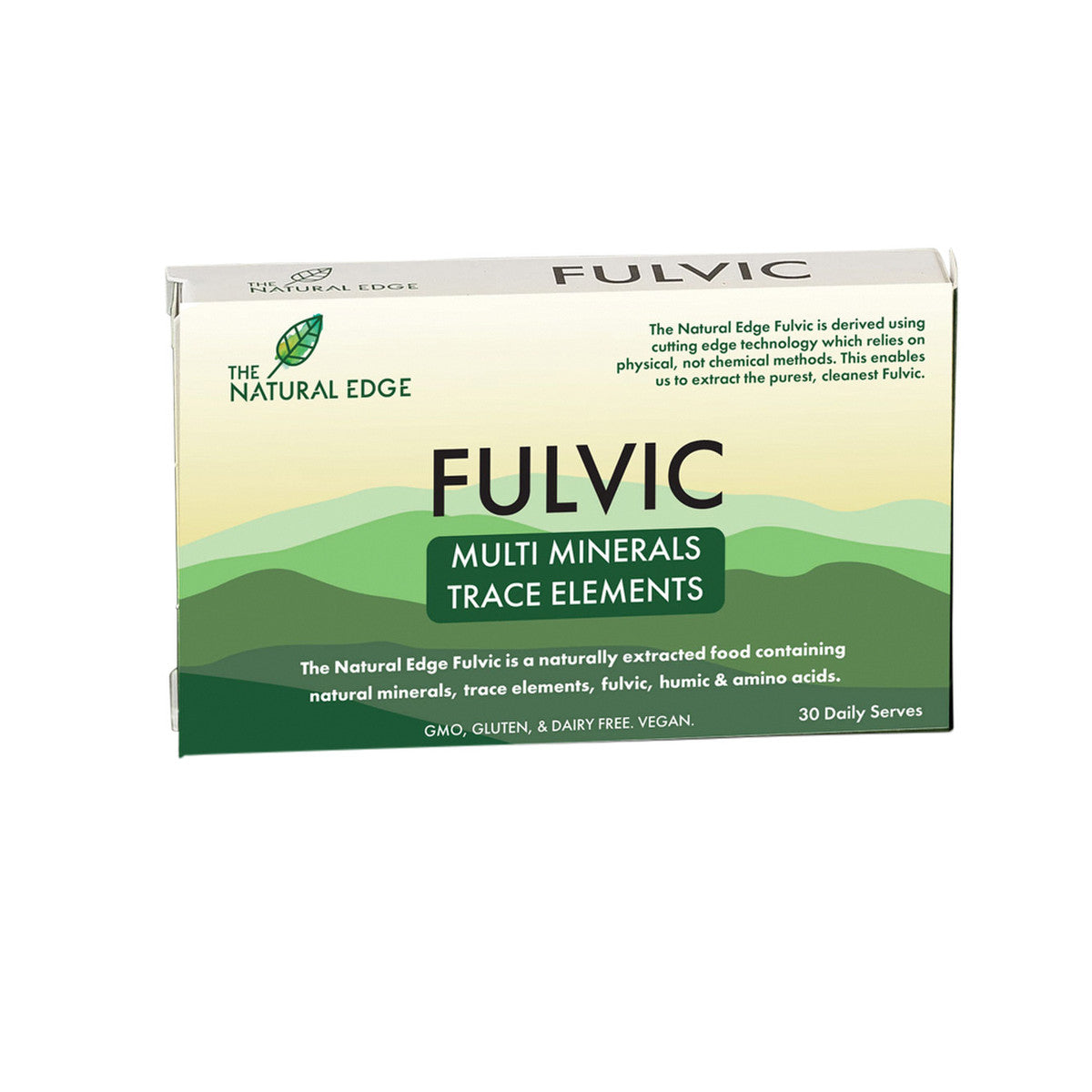 The Natural Edge Fulvic (Multi Minerals Trace Elements) 30c - Cutprice Online