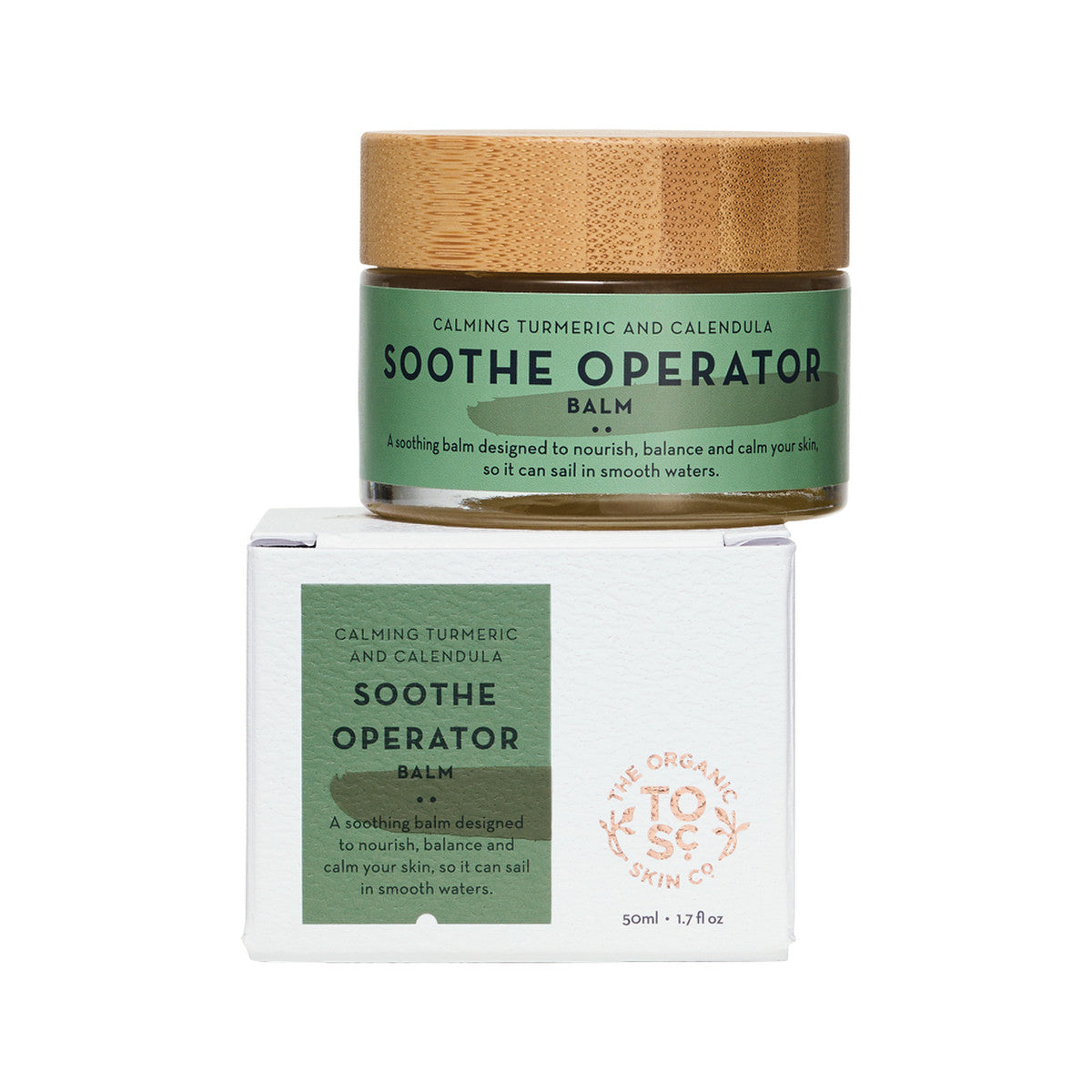 The Organic Skin Co Organic Soothe Operator Balm Calming Turmeric and Calendula 50ml - Cutprice Online